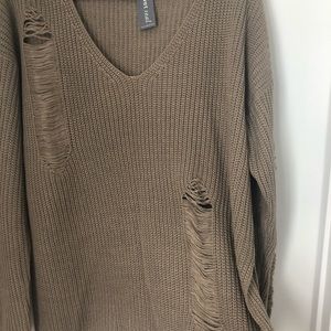 Tan sweater